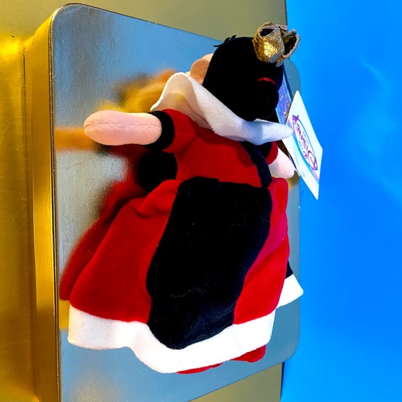 DISNEY EXCLUSIVE NWT VTG 90s ALICE IN WONDERLAND QUEEN OF HEARTS SOUND BEAN BAG - Picture 11 of 14